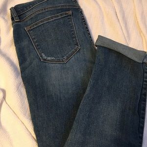 Straight leg jeans